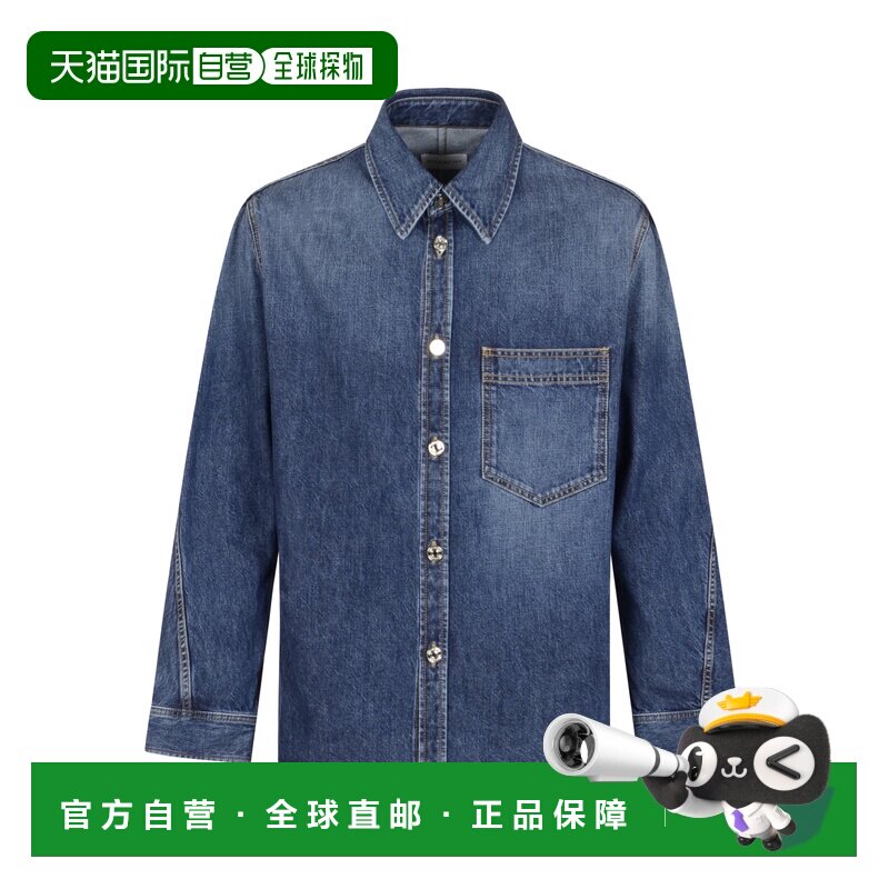 GIVENCHY 男士衬衫 BM615W516L401长袖男装