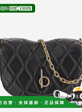 BURBERRY 女士单肩包 8104628BLACKGOLD SS2025 黑色