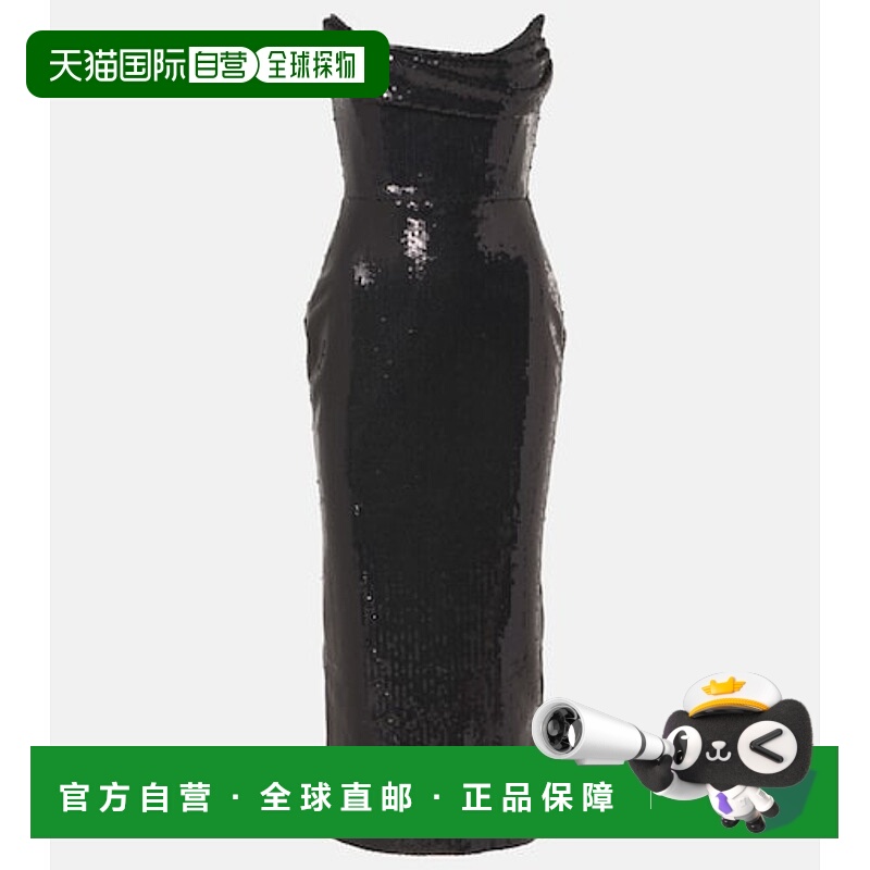 1h可退 潮奢 ALEX PERRY 女士 珠片紧身束胸连衣裙