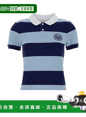 A.P.C. 女士POLO衫 COHKOF26551DARKNAVYBLEU AW2025条纹