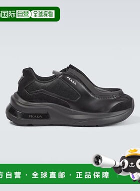 1h可退 潮奢 Prada 普拉达 男士 Systeme 皮质运动鞋男鞋