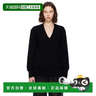 252WR TOTÊME 毛衣 Knit Neck Cashmere 黑色 女士 潮奢 1h可退