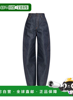 GIVENCHY 女士休闲裤 BW51AE516P401 SS2026 蓝色 High-waisted j