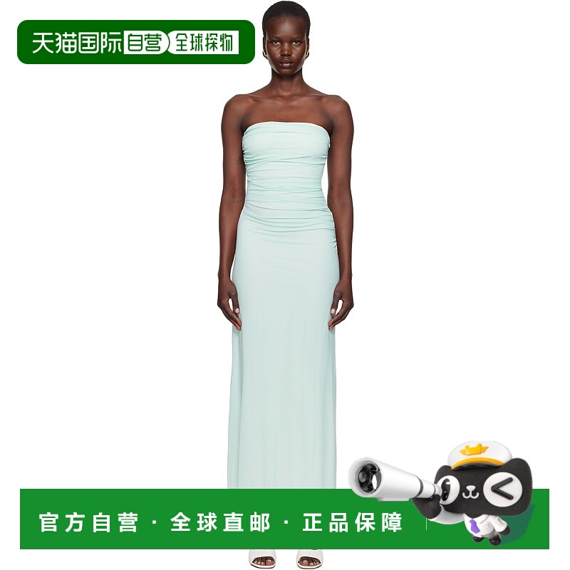 1h可退 潮奢 BEC+BRIDGE 女士 蓝色 Alara Strapless 连衣裙 H241