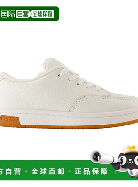 KENZO 女士运动鞋 FD62SN061L53 AW2025 白色 Kenzo Dome Low Top