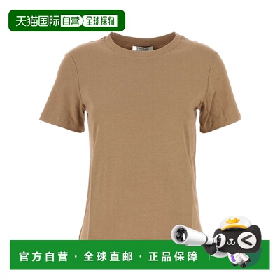 1h可退 MAX MARA 女士T恤 9976045106006 AW2025 驼色 短袖T恤
