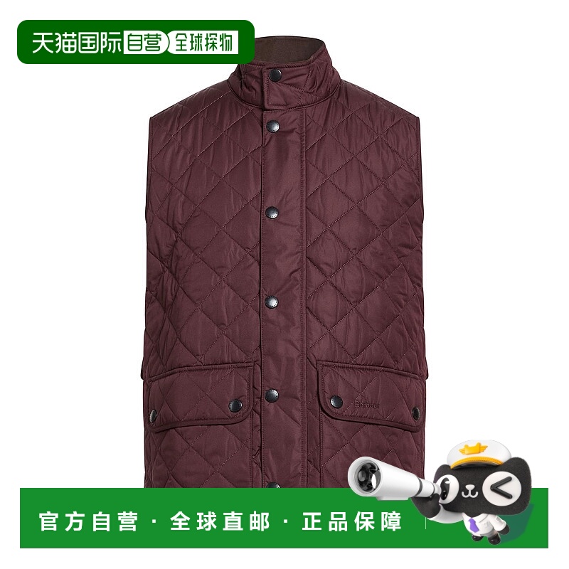 1h可退 潮奢 barbour 巴伯尔 男士 背心 purple紫色 舒适时尚