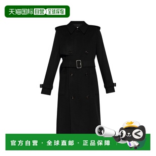 BURBERRY 女士大衣 8095562A1189BLACK CO 黑色 Cashmere coat
