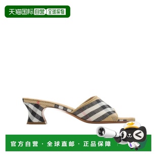 81195231 AW2025 花色 1h可退 Sloane 女士凉鞋 格纹 穆 BURBERRY