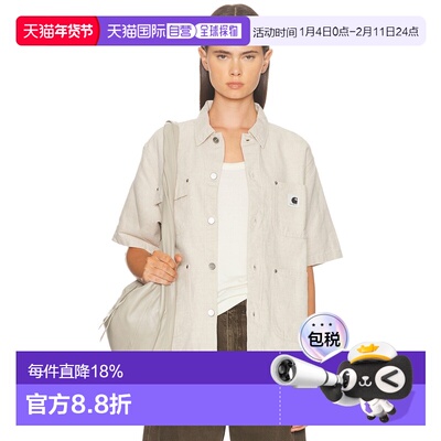 1h可退 潮奢 CARHARTT WIP 女士 Michigan 衬衫 I035573