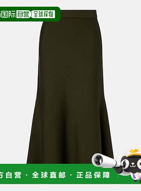 1h可退 潮奢 Simkhai 女士 Layne 羊毛中长半身裙包臀裙鱼尾裙