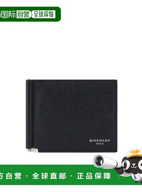 GIVENCHY 男士卡包 BK60F1K213001 SS2026 黑色 WALLET W. BILL C