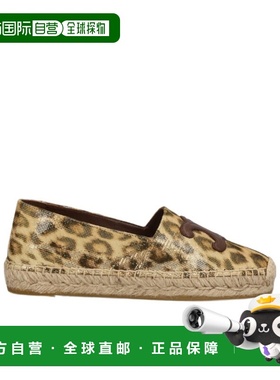 CELINE 女士休闲鞋 354434448C19MO SS2024 花色 豹纹层压麻底鞋