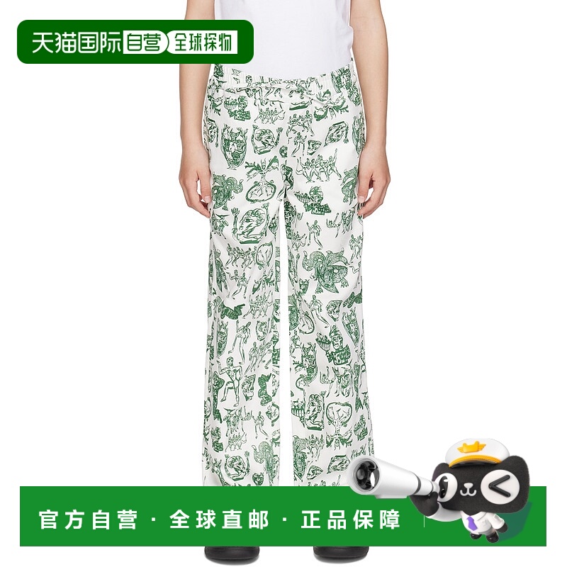 1h可退 潮奢 Charles Jeffrey Loverboy 女童 独家发售绿色印花儿