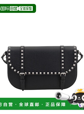 VALENTINO 男士斜挎包 YB0D09KDB0NO SS2025 黑色 Rockstud单肩包