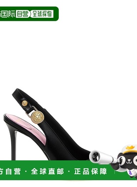 BALMAIN 女士高跟鞋 DN1UK047LVIT0PA SS2025 黑色凉鞋