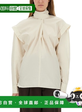 LEMAIRE 女士衬衫 TO1470LF1500WH048 AW2025 浅棕色