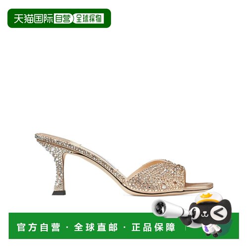 1h可退 奢淘 Jimmy Choo Skye露趾高跟凉鞋 女 SKYE70DKX0C3720