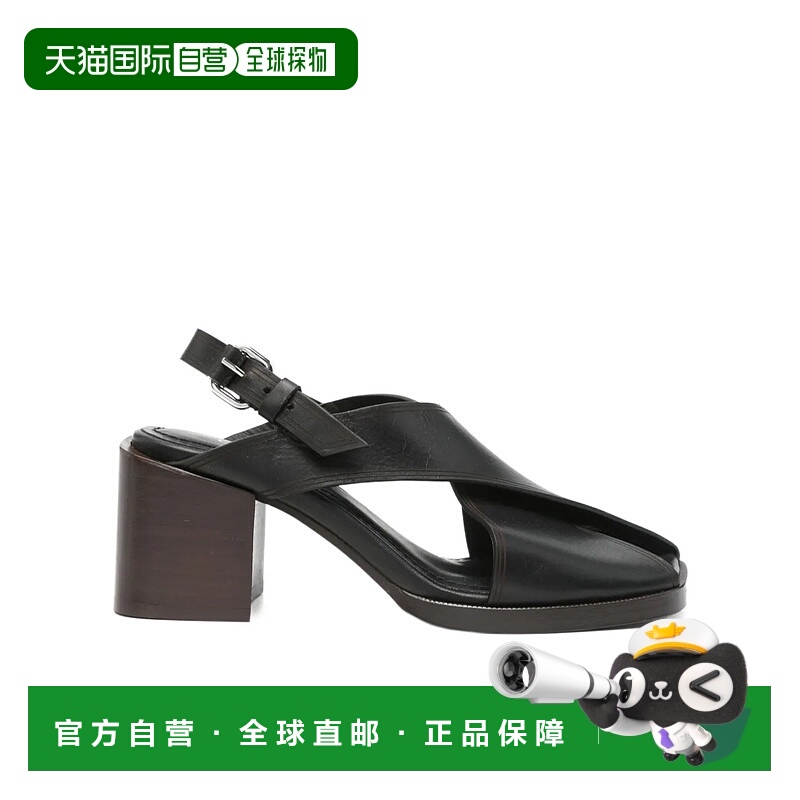 1h可退 LEMAIRE 女士凉鞋 FO0164LL0122BK999 SS2025 黑色