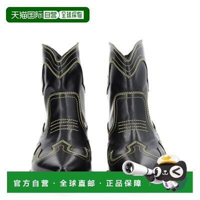 GANNI 女士靴子 B1010028358 SS2026 黑色 