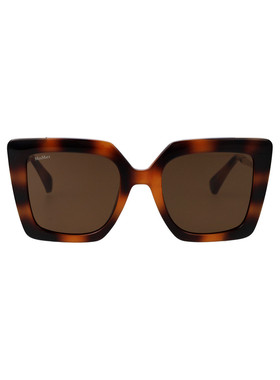 MAX MARA 女士眼镜 MM0051S53E SS2025 棕色 Mm0051/S Sunglasses