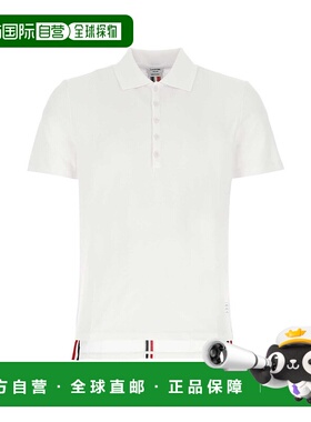 THOM BROWNE 男士POLO衫 MJP042A00050100 CO 白色