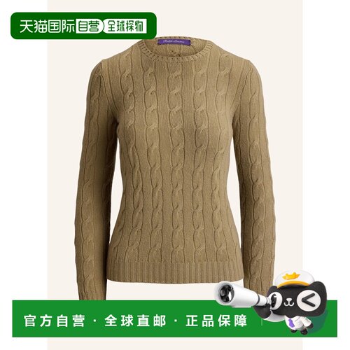 RALPH LAUREN 女士针织衫 100318815112000 CO 卡其色
