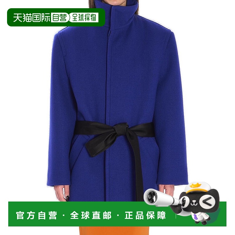 1h可退 潮奢 Saint Laurent 圣罗兰 女士 聖羅蘭寬鬆束腰大衣 850