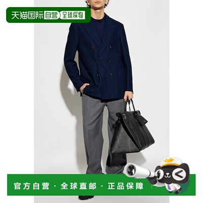 1h可退 ETRO 男士T恤 MRMA0015AC271B0065 SS2025 深蓝色 Cotton