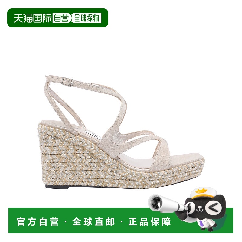 1h可退 jimmy choo 女士 凉鞋高跟坡跟