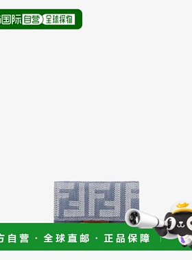 FENDI 女士钱包 8M0395AUT4F1SXQ AW2025 蓝色 Fendi Denim Effec