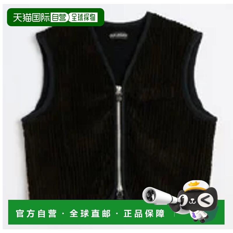1h可退 OUR LEGACY 男士马甲 M4251TPBRAUN AW2025 黑色 Top vest