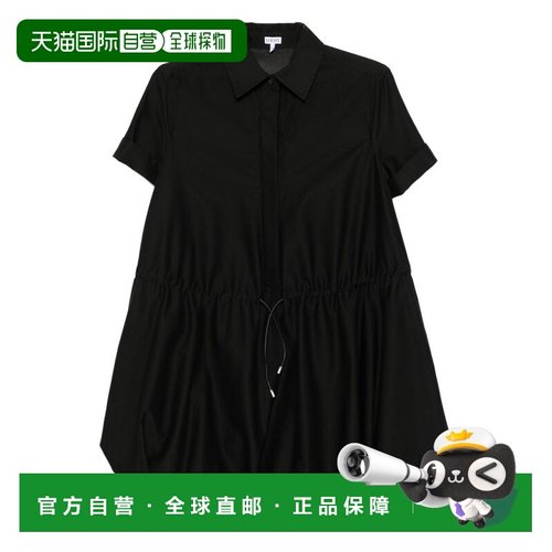 1h可退 潮奢 LOEWE 罗意威 女士 抽繩襯衫裙 S359Y09XJF