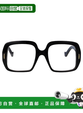 LOEWE 女士眼镜 LW50076I001 CO 黑色 徽标方框平光镜