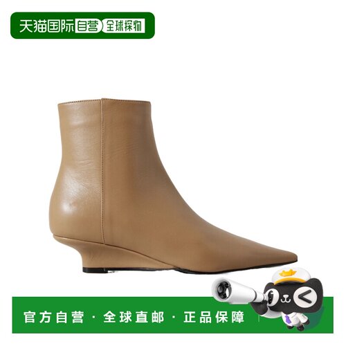 1h可退 TOTEME 女士高跟鞋 251WAS0171LE0125033 SS2026 棕色女鞋