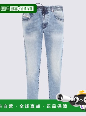 DIESEL 男士牛仔裤 A09732068DU01 SS2023 灰色 DIESEL BLUE COTT