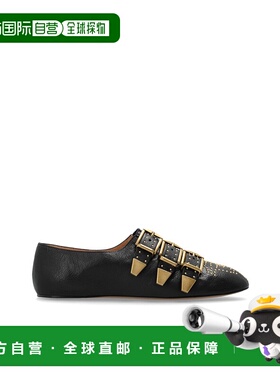 CHLOÉ 女士芭蕾乐福鞋 CH26S16YUR001 SS2026 黑色 