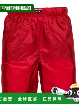 PRADA 男士短裤 UB3721WQ9SOOOF0011 AW2024 红色