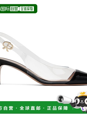 1h可退 潮奢 Gianvito Rossi 吉安维托 罗西 女士 黑色 Plexi Sli