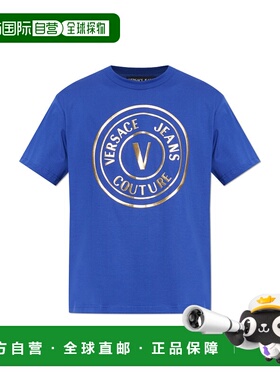 VERSACE JEANS 男士T恤 79GAHT01CJ00TG28 AW2025范思哲短袖男装