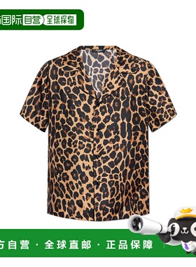 BALMAIN 男士衬衫 FH1HN135SF14GBA AW2025 花色 Animal shirt