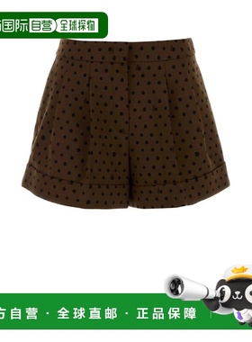 FENDI 女士短裤 FR6690AW7EF1UKN SS2026 花色 喇叭形印花短裤