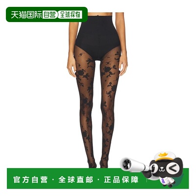 1h可退 潮奢 Free People 自由人 女士 植绒花朵连裤袜 CLF22600