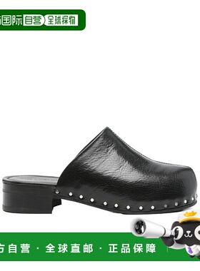 OUR LEGACY 女士凉鞋 A2257NCB SS2025 黑色 Naoto 穆勒鞋