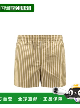 Ami Paris 男士短裤 USO117CO01083744 SS2025 绿色