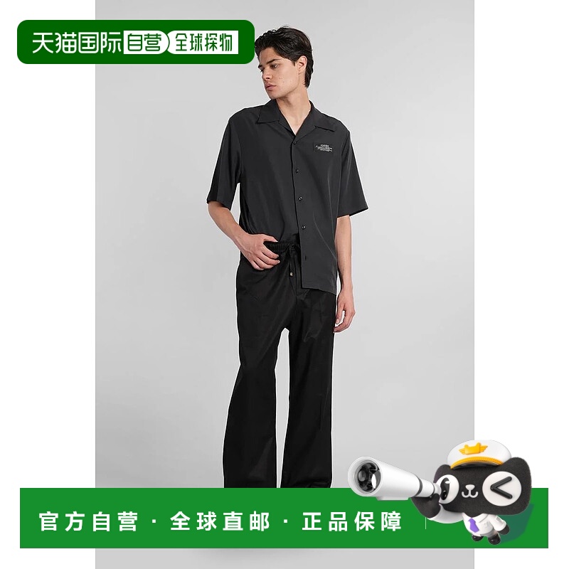 1h可退 AMIRI 男士衬衫 423490AMSTCA1148 AW2025 黑色 Amiri Shi