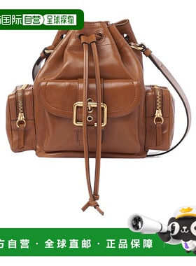 CHLOÉ 女士斜挎包 C24WS537N8326M AW2024 棕色 Camera 水桶包