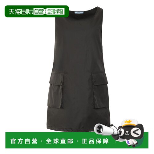 PRADA 女士连衣裙 230732SOOO1WQ8F0002 SS2025 黑色