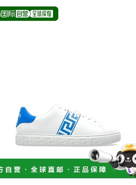 VERSACE 男士运动鞋 10144601A103032WW60 CO 白色 White leather