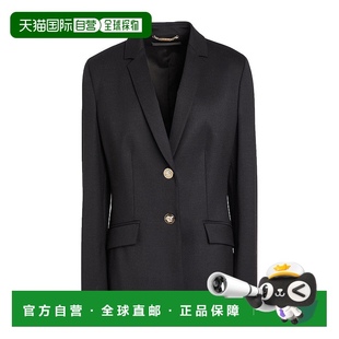 范思哲 女士 舒适时尚 潮奢 black黑色 Versace 外套 1h可退 西装